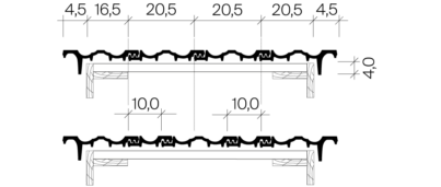 Doppelmuldenfalzziegel Z2 Ortgang