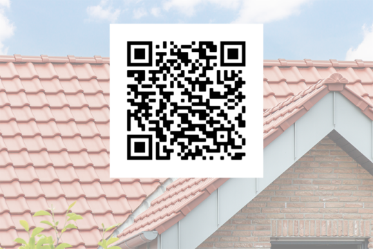 Hier finden Sie den QR Code für den Download im AppStore
